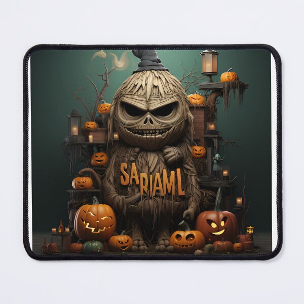 Item preview, Scary furry yeti and pumpkins designed and sold by MagicArtKM.