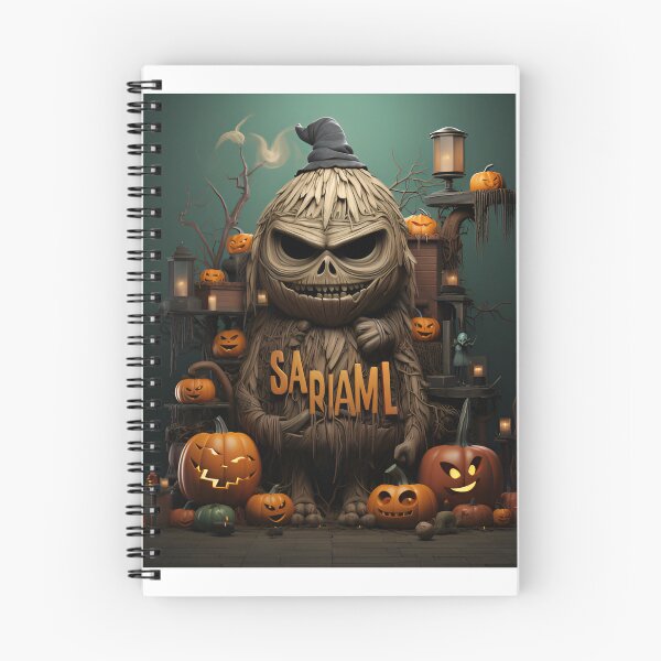 Item preview, Scary furry yeti and pumpkins designed and sold by MagicArtKM.