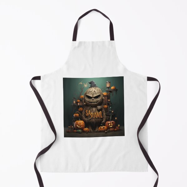 Item preview, Scary furry yeti and pumpkins designed and sold by MagicArtKM.