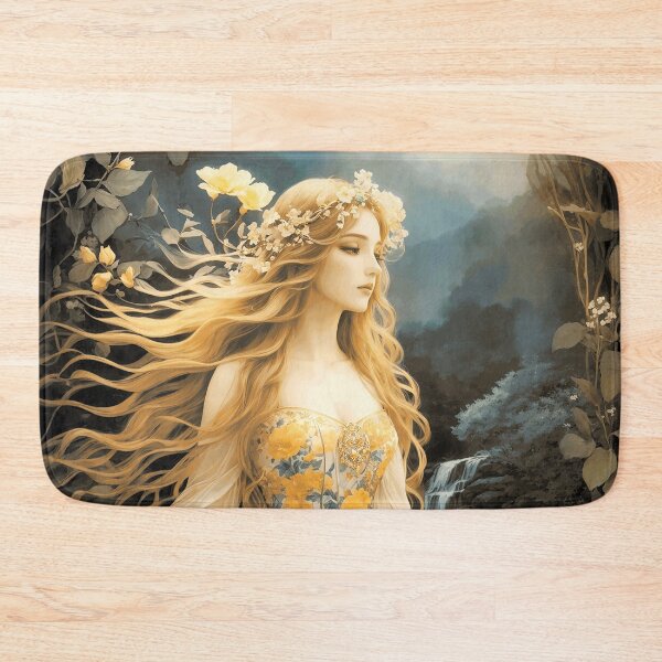Item preview, Lady in the garden designed and sold by ArtfullMinds.