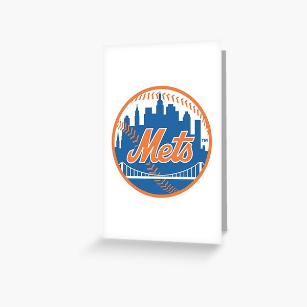 New York Mets Greetings From New York postcard Goya Blue T-Shirt size XL