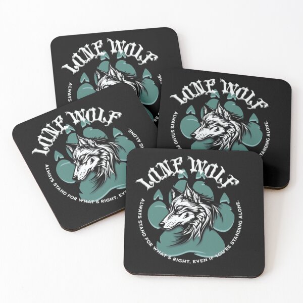 Item preview, Lone Wolf Inspirational Design for Leaders of Truth designed and sold by UpwardSpin.