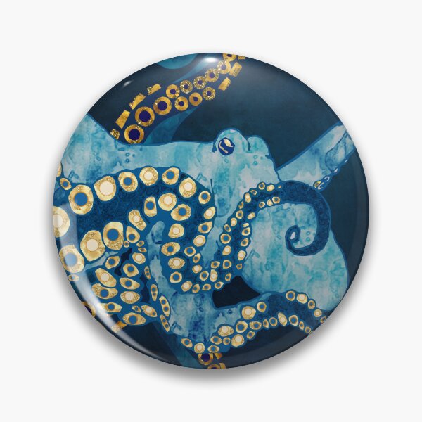 Item preview, Metallic Octopus VII designed and sold by spacefrogdesign.
