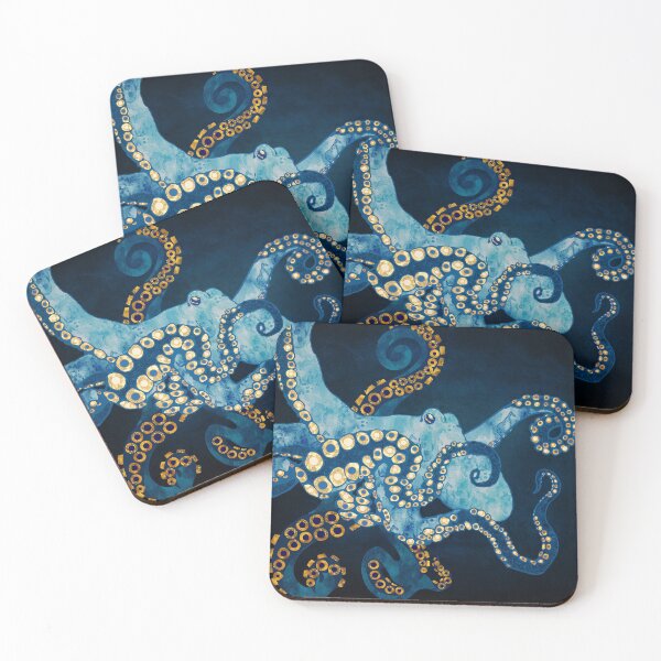 Artikelvorschau, Metallischer Oktopus VII entworfen und verkauft von spacefrogdesign.