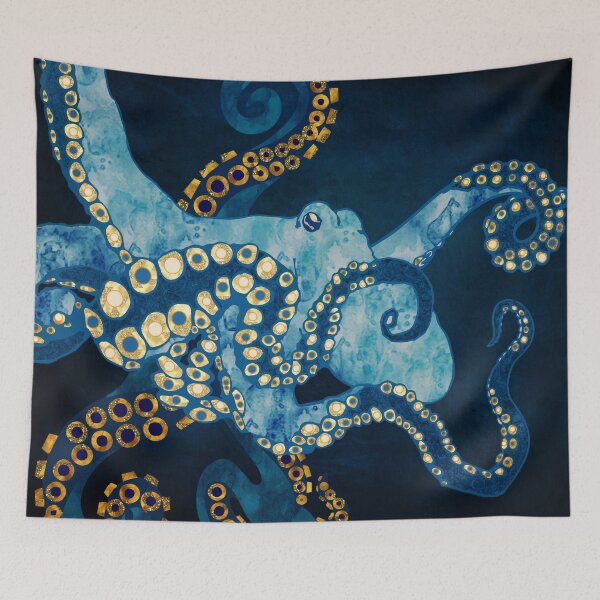 Item preview, Metallic Octopus VII designed and sold by spacefrogdesign.