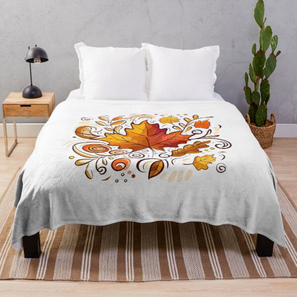Item preview, Whispers of Fall: Artistic Autumn Leaves Drawing designed and sold by ReplyGirl.