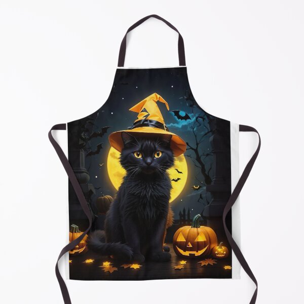 Item preview, Mystical Feline Magic - Enchanting Halloween Artwork designed and sold by redtrendy.
