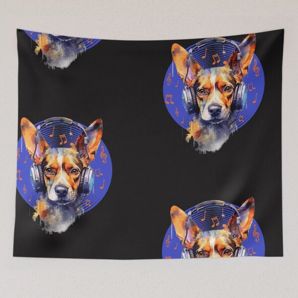 Item preview, Rhythmic Canine Reverie: Bark to the Beat designed and sold by FairX.