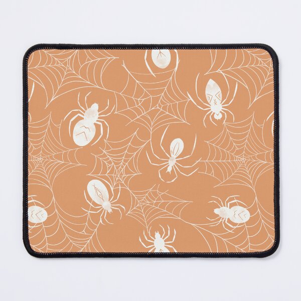 Item preview, Orange spider web spiders designed and sold by Caroline Rausch.