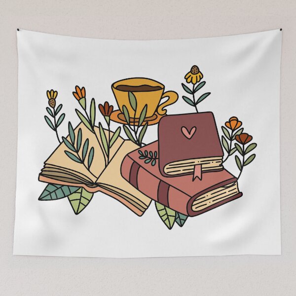 Item preview, Coffee, flowers and books designed and sold by joyandart31.
