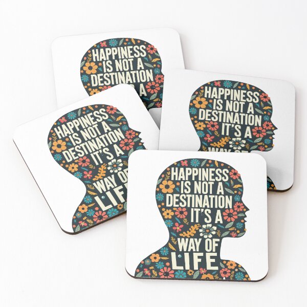 Item preview, Happiness it's not a destination, it's a way of life designed and sold by Aktio  Design.