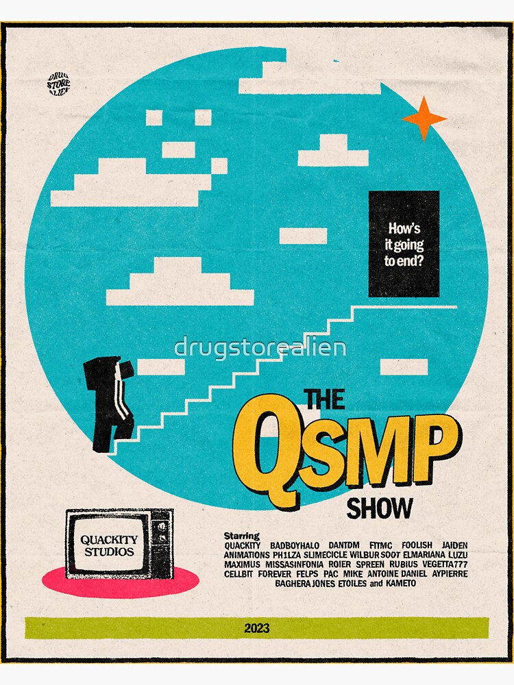 QSMP logo Sticker by EpheriaFox