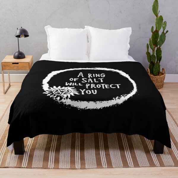 Item preview, "A ring of SALT will protect you" - SPN "Supernatural" designed and sold by SALENTOmadness.