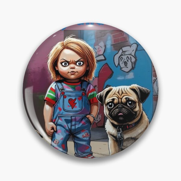 Item preview, Pug and Chucky 2 designed and sold by RedBluffTraders.