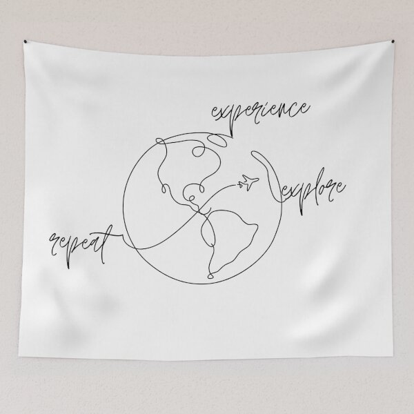 Item preview, repeat the Adventure Explor  Experience Repeat T-shirt designed and sold by Quarkari.
