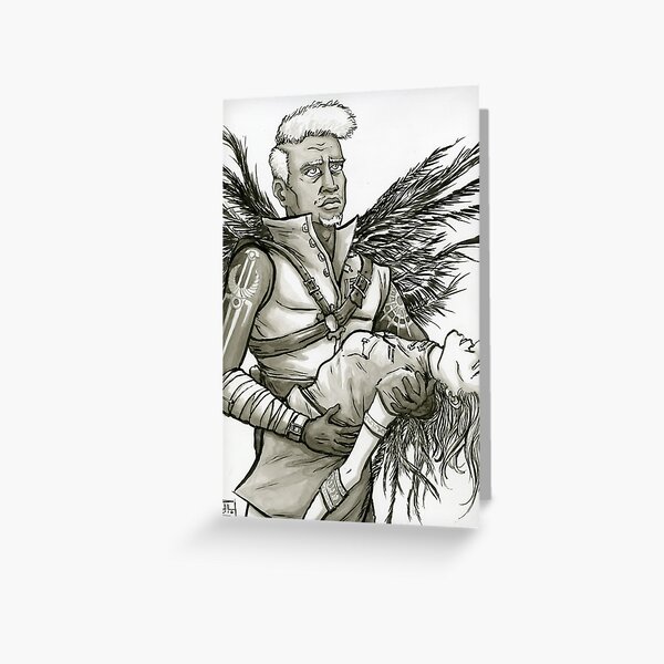 Broken Souls Greeting Card