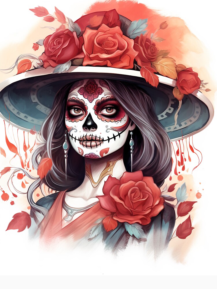 Dia De Los Muertos, La Catrina t-shirt design idea