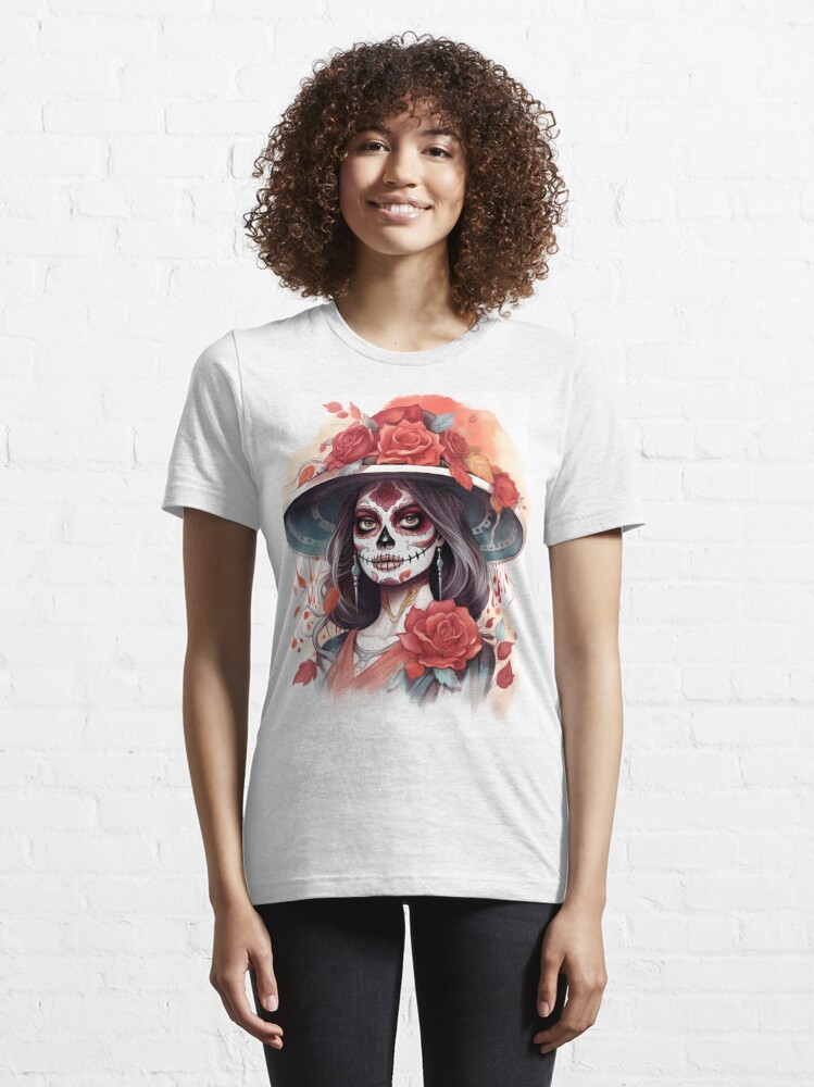 Dia De Los Muertos, La Catrina t-shirt design idea