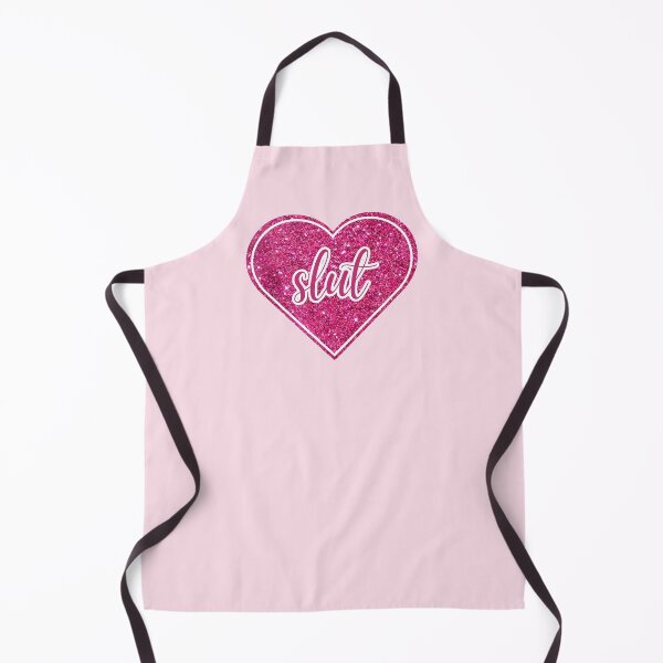 Item preview, Slut | Hot Pink Glitter Heart designed and sold by KinkShoppe.