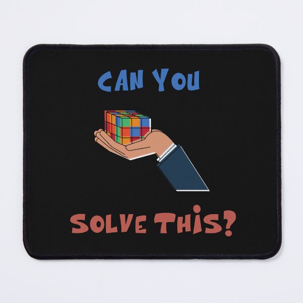 Item preview, Can you solve this rubik's cube hand designed and sold by MK1FashionHub.