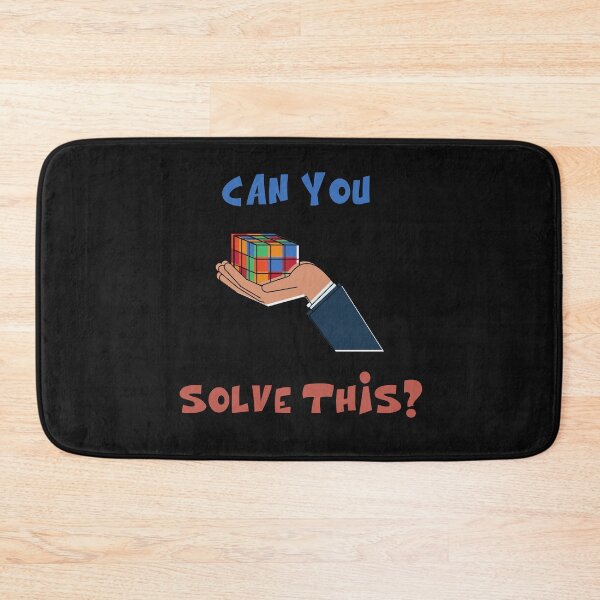 Item preview, Can you solve this rubik's cube hand designed and sold by MK1FashionHub.
