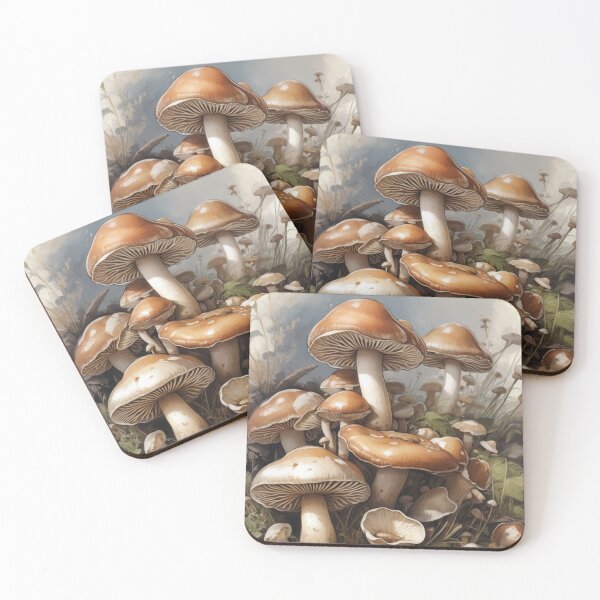 Item preview, Mushrooms designed and sold by Wolkentee.