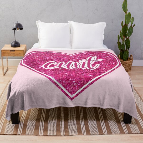 Item preview, Cunt | Hot Pink Glitter Heart designed and sold by KinkShoppe.