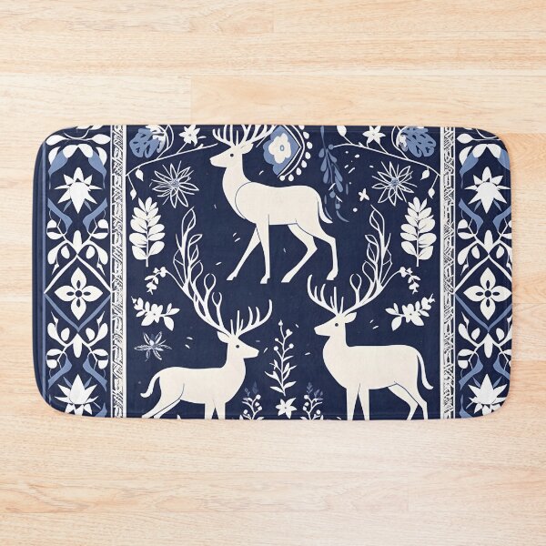 Item preview, Wintery Deers designed and sold by wildlynordics.