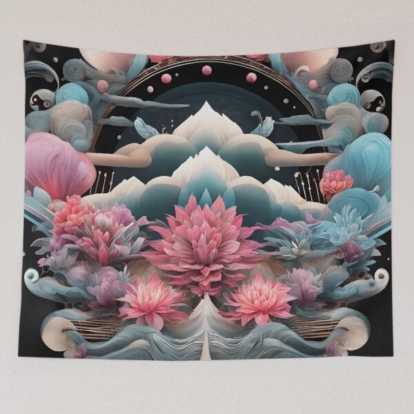 Item preview, Asian-inspired art t shirt designed and sold by artmanikin.