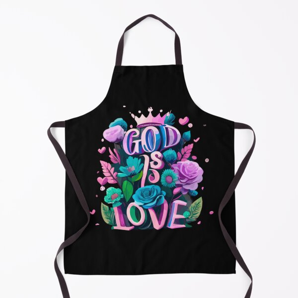 Item preview, God Is Love Floral designed and sold by SpiritualVision.