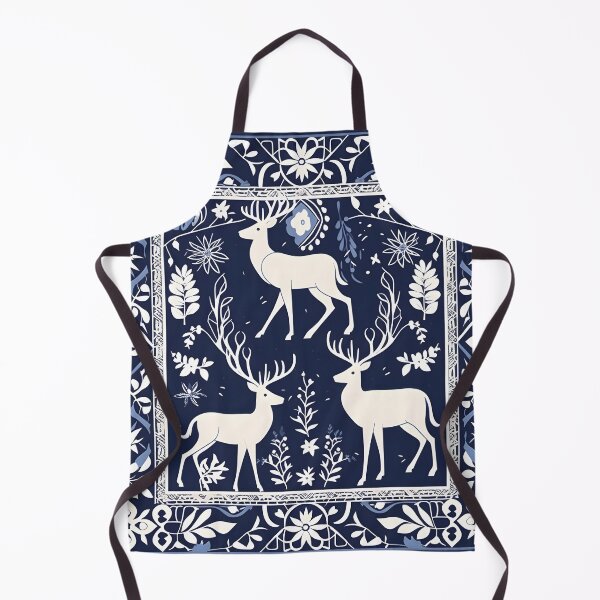 Item preview, Wintery Deers designed and sold by wildlynordics.