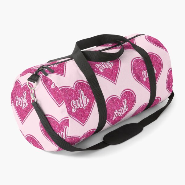 Item preview, Submissive | Hot Pink Glitter Heart designed and sold by KinkShoppe.