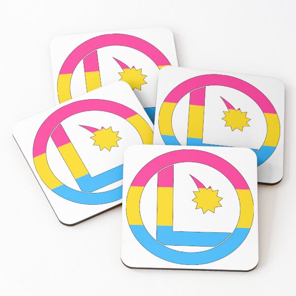 Item preview, Legion of Super-Heroes Pansexual Logo  designed and sold by GoldenMagpie.