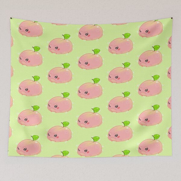 Item preview, Peach Frog designed and sold by moonmacaroons.