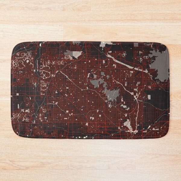 Item preview, Phoenix City Map of Arizona, USA - Vector designed and sold by deMAP.