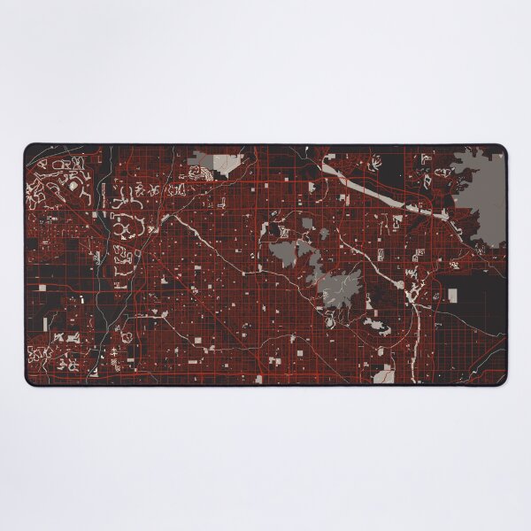 Item preview, Phoenix City Map of Arizona, USA - Vector designed and sold by deMAP.
