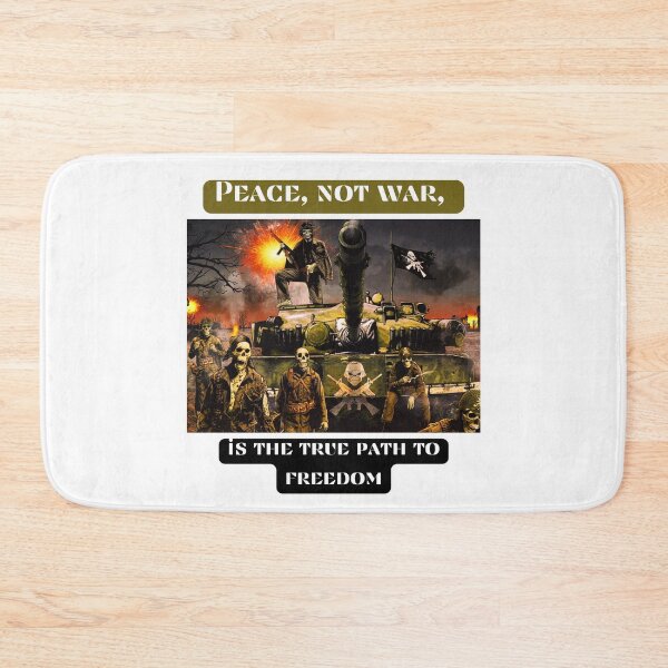 Item preview, Peace, not war, is the true path to freedom designed and sold by STO1KA.
