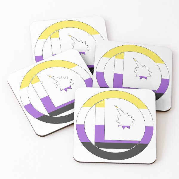 Item preview, Legion of Super-Heroes Nonbinary Logo  designed and sold by GoldenMagpie.