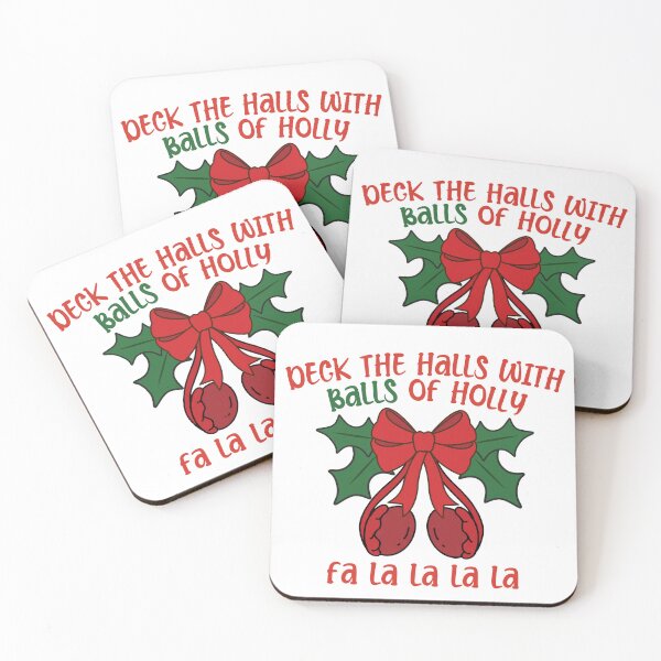 Item preview, Deck the Halls with Balls of Holly  designed and sold by introVETed.