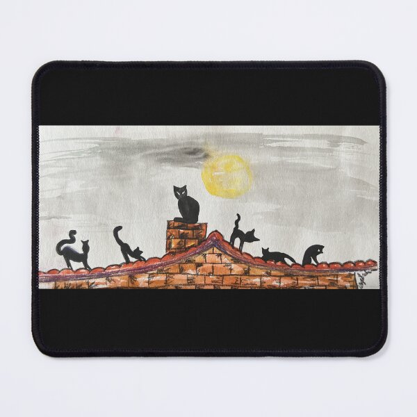 Item preview, Cats on the Roof designed and sold by SuddenlyArtCo.
