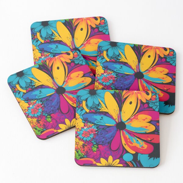 Item preview, Vibrant Floral Fusion - A Celebration of Contemporary Artistry designed and sold by redtrendy.