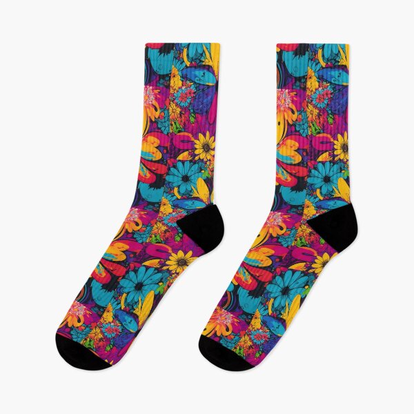 Item preview, Vibrant Floral Fusion - A Celebration of Contemporary Artistry designed and sold by redtrendy.