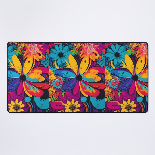 Item preview, Vibrant Floral Fusion - A Celebration of Contemporary Artistry designed and sold by redtrendy.