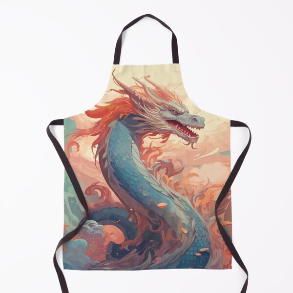 Item preview, Water Dragon in the Clouds designed and sold by DreamsReverie.