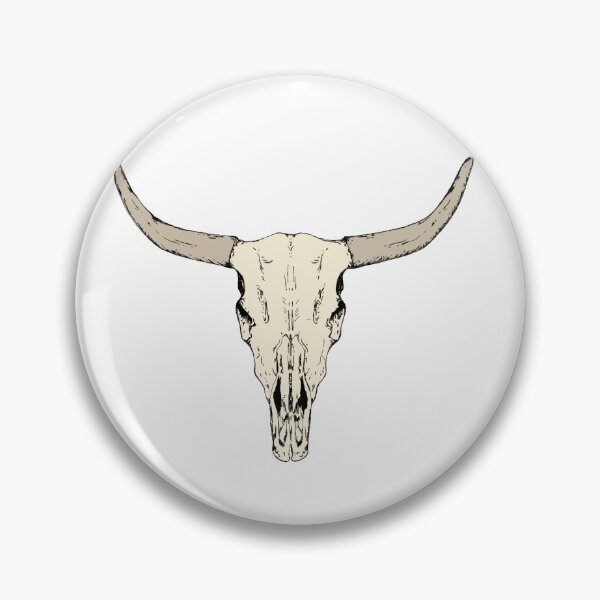 Item preview, longhorn skull designed and sold by emmashaleyy.