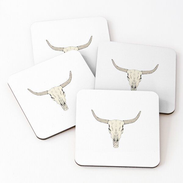 Item preview, longhorn skull designed and sold by emmashaleyy.