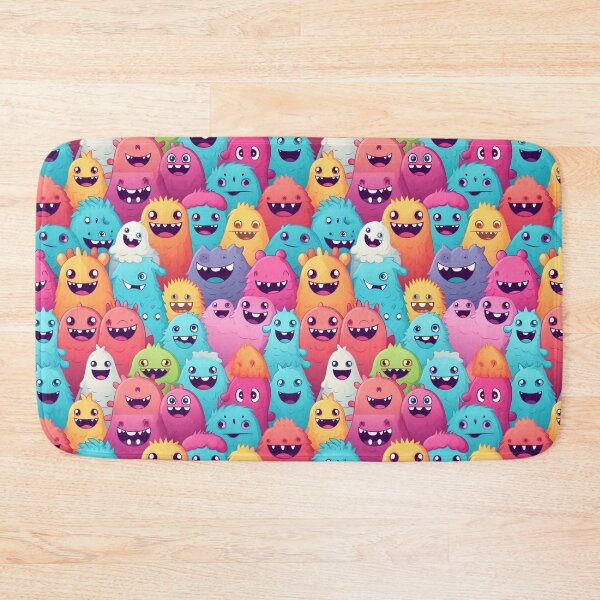 Item preview, Monstruos tontos aptos para niños designed and sold by QuixoticDigital.