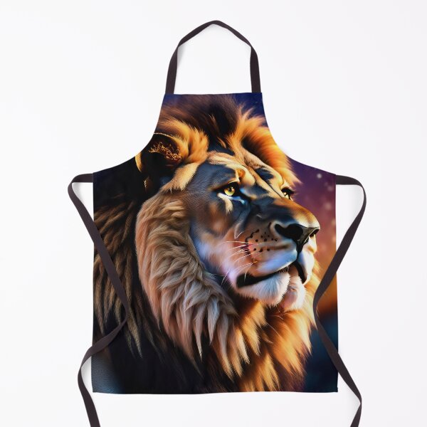 Item preview, The majestic lion surveys his kingdom at night. designed and sold by Zen-Hues.