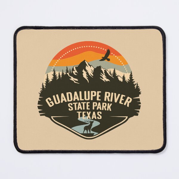 Item preview, GUADALUPE RIVER STATE PARK TEXAS - TX, UNITED STATES RETRO designed and sold by mountainfad.