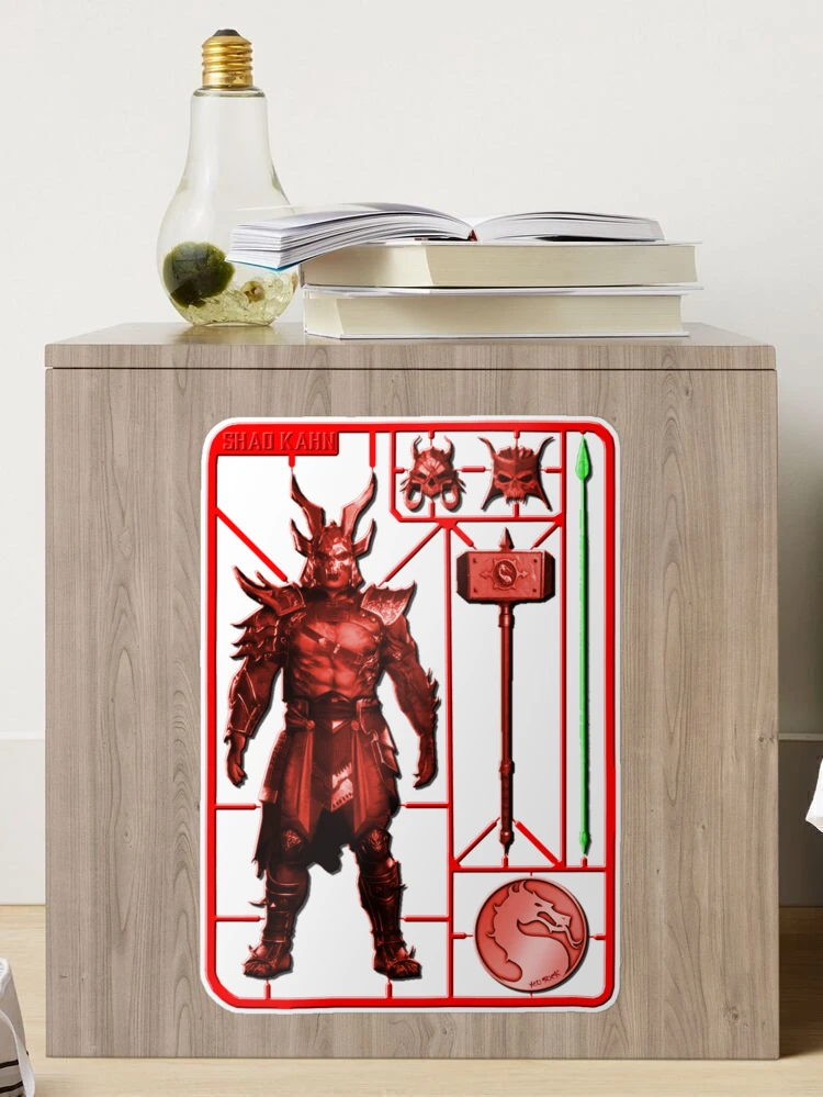 Mortal Kombat - Shao Kahn Model Sprue Sticker for Sale by Reds94